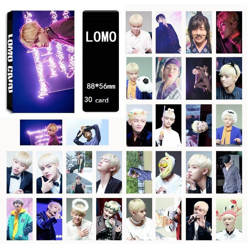 Bộ ảnh thẻ V  BTS 30 tấm nhiều mẫu