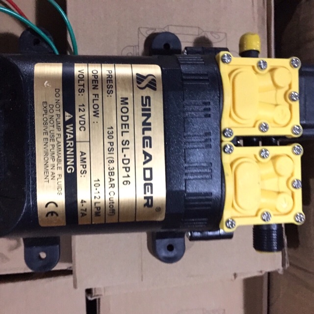 Máy bơm đôi Sinlegader 12v siêu mạnh