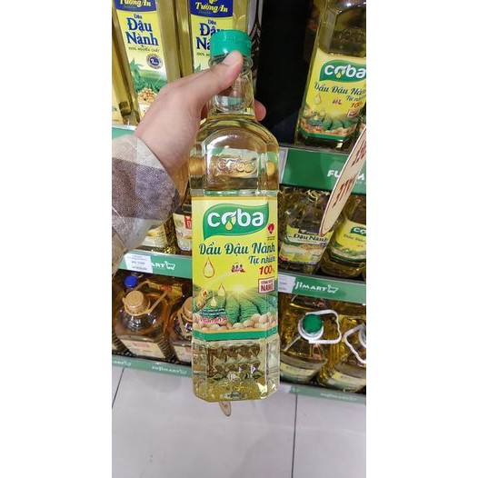 Dầu đậu nành cao cấp hiệu coba 1l