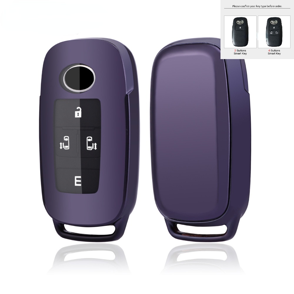 Vỏ Bảo Vệ Chìa Khóa Xe Hơi TOYOTA RAIZE 2022 Bằng TPU Mạ Chrome Phản Quang Daihatsu TOYOTA Tanto Rocky Ka LA650S 150S/800S