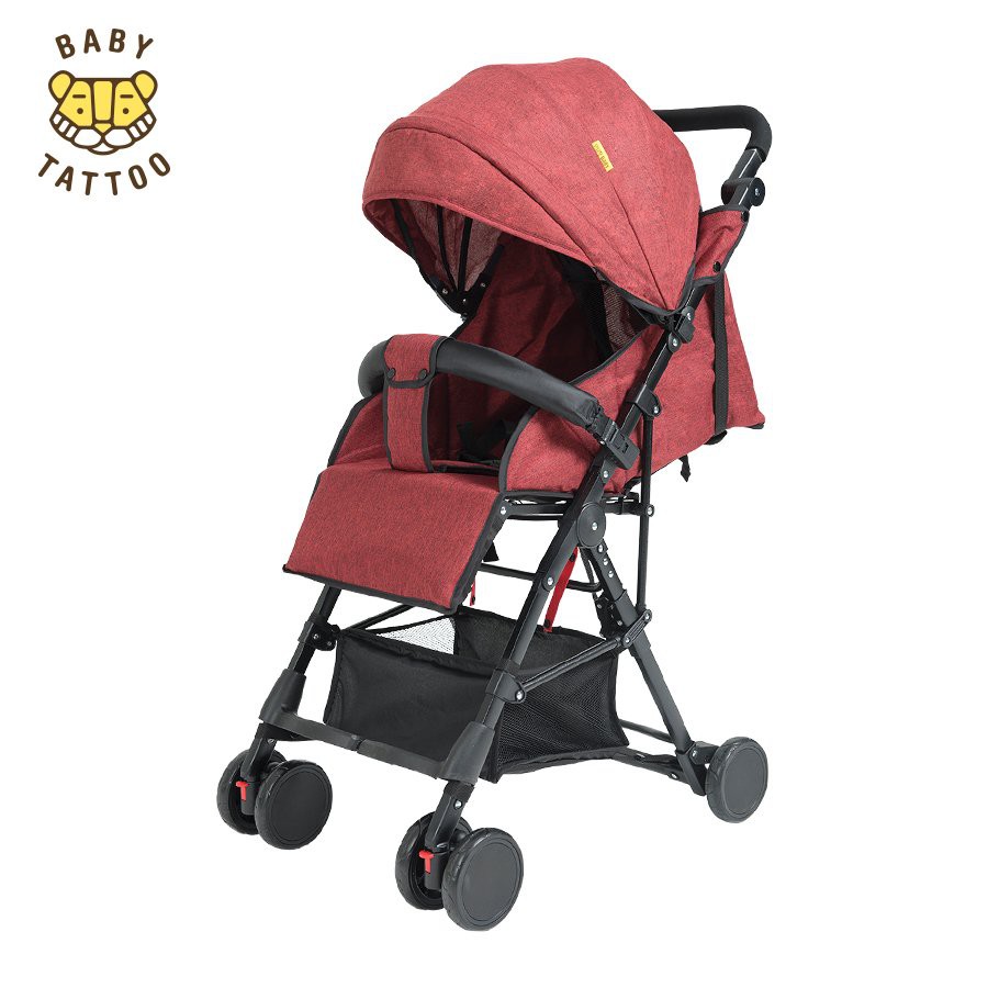 BABY TATTOO Xe đẩy trẻ em COOPER trọng lượng 4.6 kg - Nhẹ - Tiện lợi - dễ sử dụng chỉ với một tay