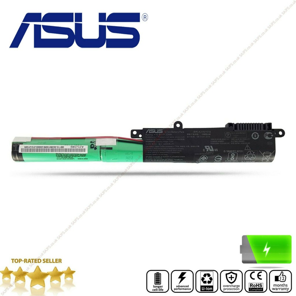 Pin Laptop Asus X540 X540LA X540LJ X540SA X540SC X540YA X540S A31N1519 - Pin Zin Nhập Khẩu Cao Cấp