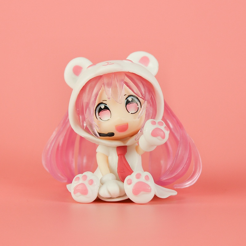 Mô Hình Đồ Chơi Nhân Vật Hatsune Miku 6 Màu Tùy Chọn