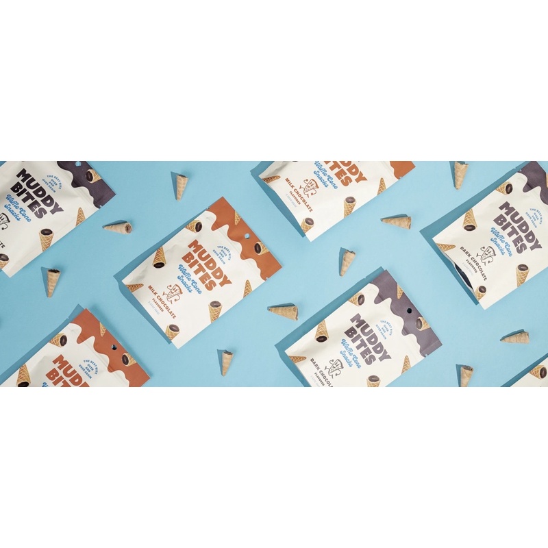 Đít bánh ốc quế Muddy Bites siêu ngon