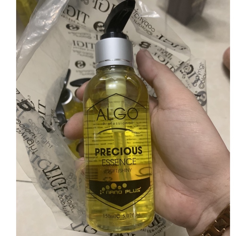 TINH DẦU DƯỠNG TÓC PRECIOUS ESSENCE ALGO VÀNG 150ml