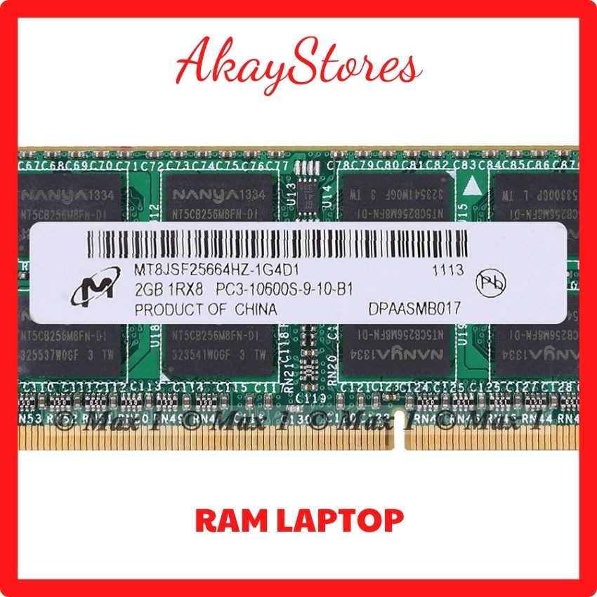 Ram Laptop máy tính xách tay 1Gb 2Gb 4Gb DDR2 DDR3 AkayStores