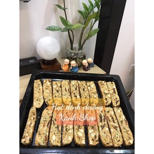 Bánh Biscotti Giảm Cân - Bánh Biscotti Ăn Kiêng - Bánh Biscotti Ăn Kiêng Mix 3 Vị - Bánh Biscotti Nguyên Cám - Bánh Quy