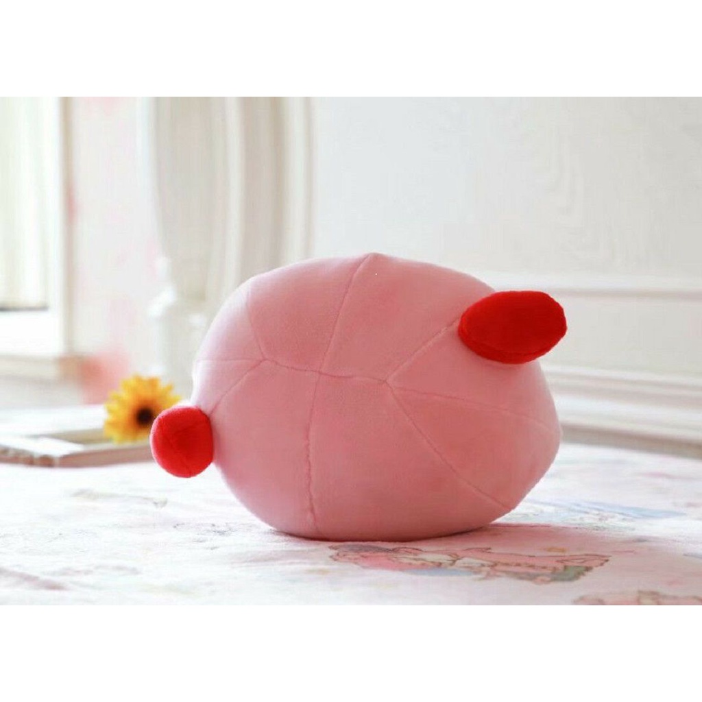 Cute Kirby Adventure Plush Soft Doll Cartoons Neckpillow Soft Stuffed Animal Plushies Toy Child Gift Home Decor