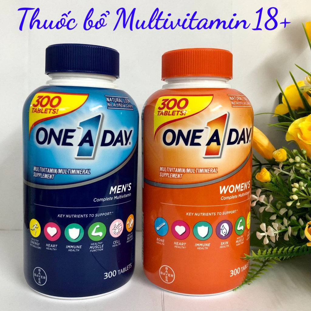 ❤️ [Date 1/2023] Mẫu Mới One A Day Men 300 viên Mỹ (Nam > 18 tuổi) | BigBuy360 - bigbuy360.vn