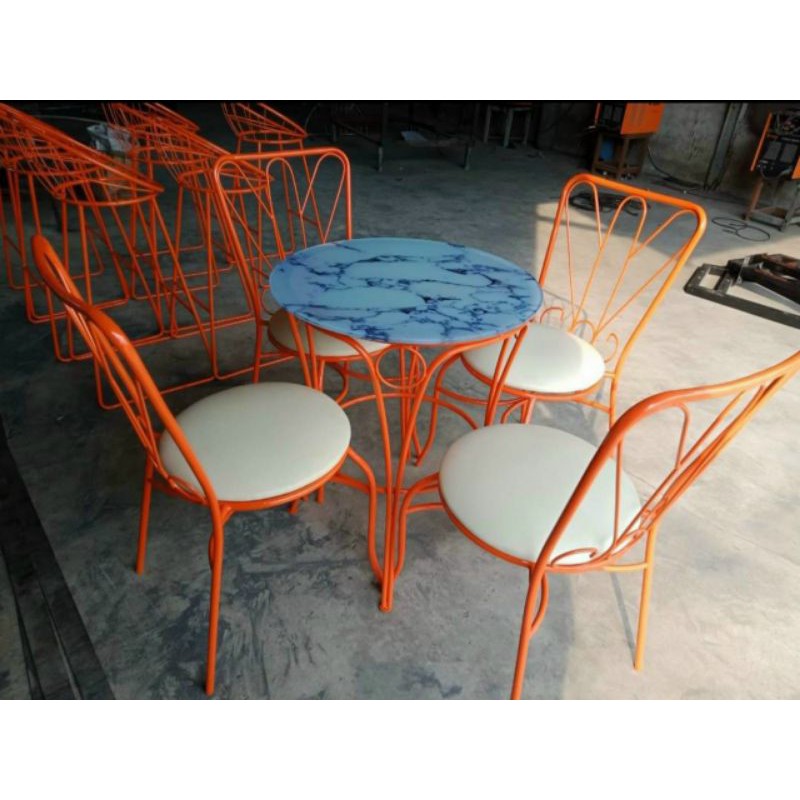 ghế xếp 8 nan nâu,xanh lá