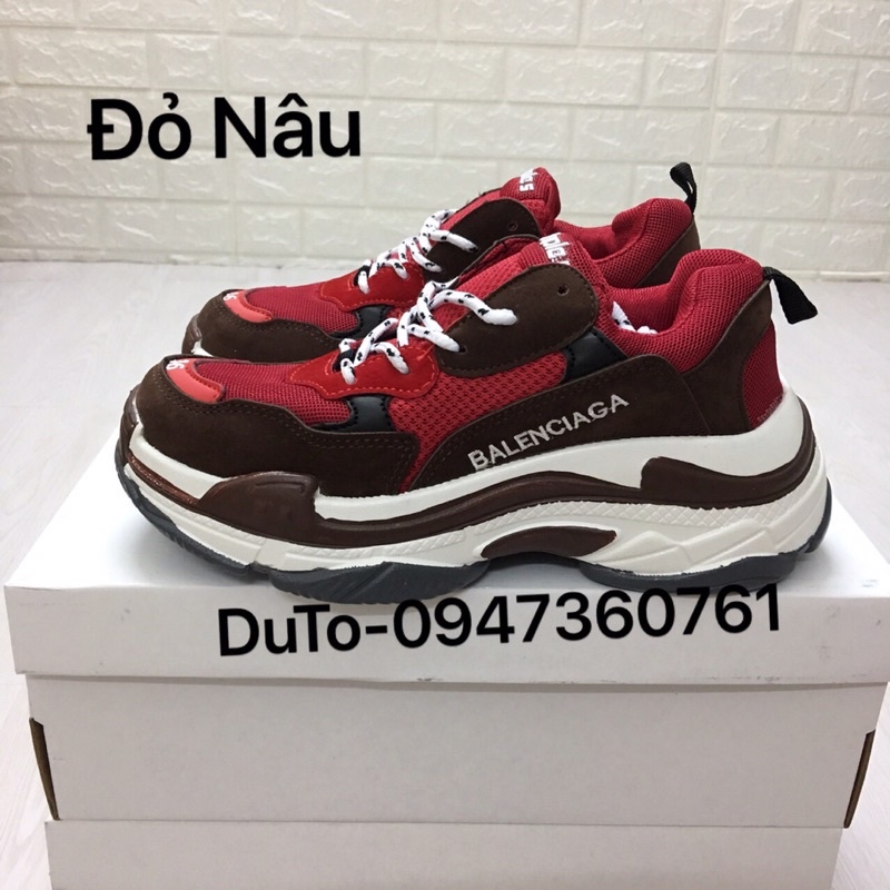 [SALE SỐC-TẶNG HỘP] Giày thể thao triple s đủ màu