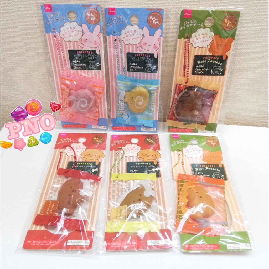 Squishy Mini Các Loại - chính hãng Nhật