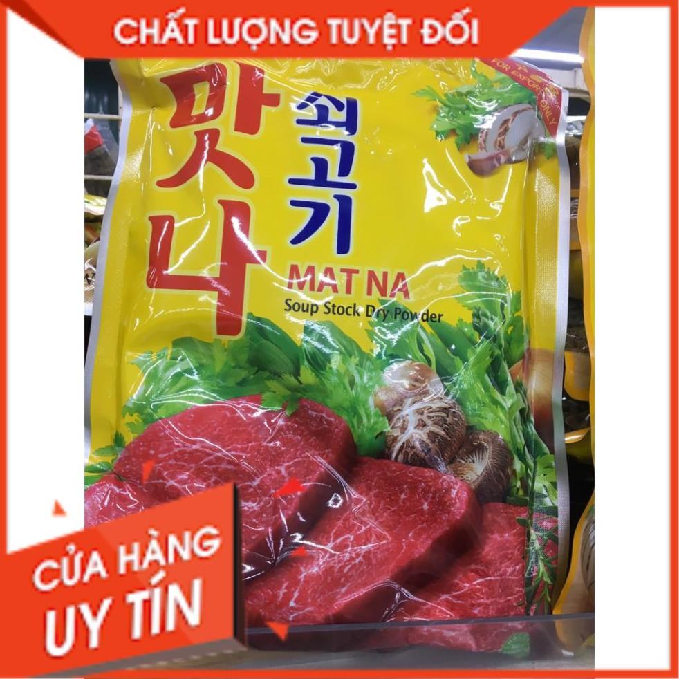 Bột nêm bò, hạt nêm bò hàn quốc matna 1kg - 맛나 쇠고기