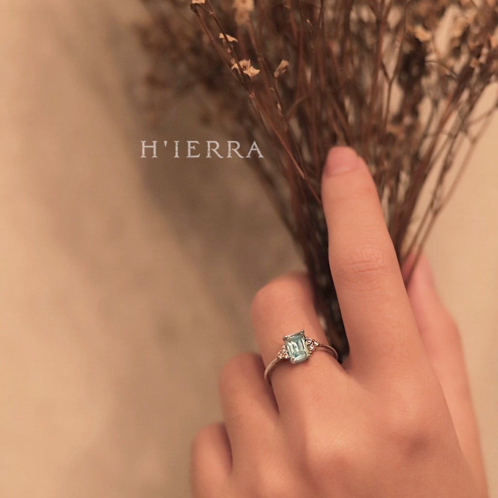 Nhẫn Bạc Nữ H'ierra Land Ring đính đá Garnet / Amethyst / Topaz | BST Down-To-Earth