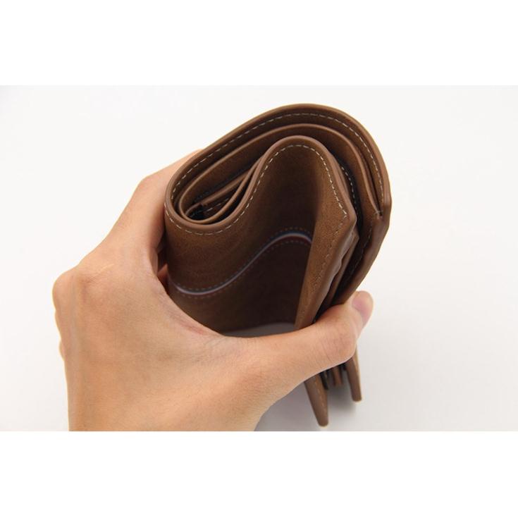 Ví nam nữ unisex cao cấp bóp da pu siêu bền đẹp thời trang đựng tiền  giá rẻ