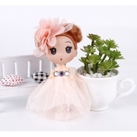 5 Búp bê đội nơ 12cm