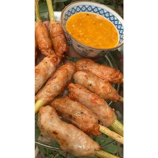 (SBFoods-CHUYÊN SỈ) Nem lụi huế túi 12 chiếc kèm chấm