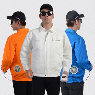 [GIẢM NHIỆT] Áo điều hoà Nhật Bản 30.000mAh giúp giảm trên 10 độ C cho người lao động trong môi trường nóng