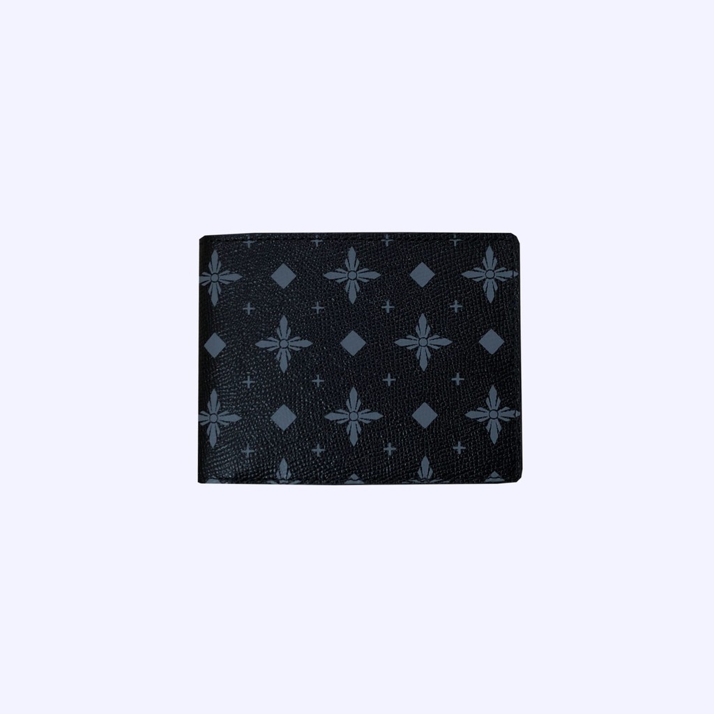 Ví ngắn Lesavril de Vetements Monogram Charcoal