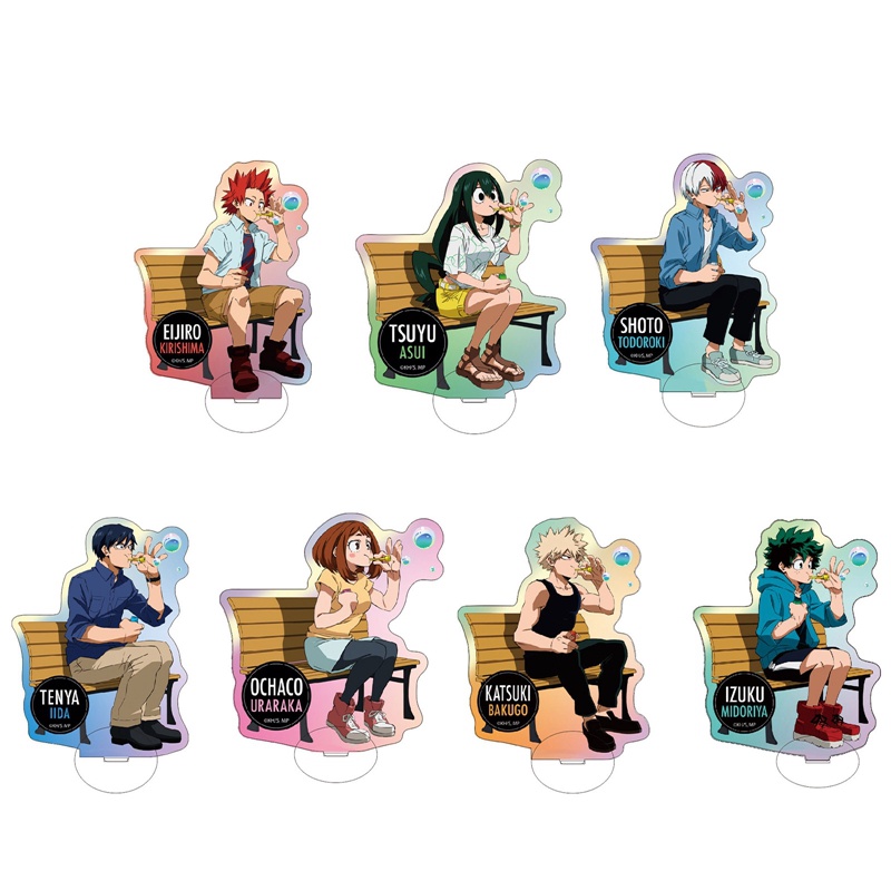 Mô Hình Nhân Vật Midoriya Izuku Todoroki Shoto Anime My Hero Academia