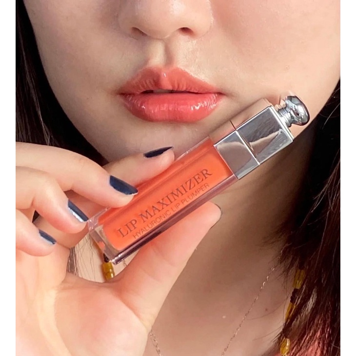 Son dưỡng Dior Maximinzer 004 Coral fullsize unbox