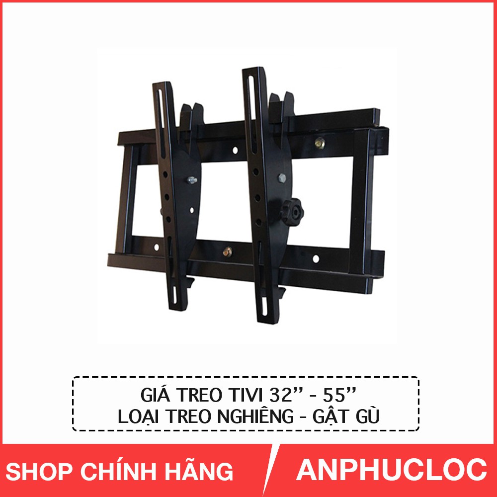 [Mã ELORDER5 giảm 10K đơn 20K] GIÁ TREO TIVI KHANG THỊNH ĐA NĂNG 32&quot; - 55&quot; TREO THẲNG &amp; GẬT GÙ [ GIAO NHANH HCM 2H]