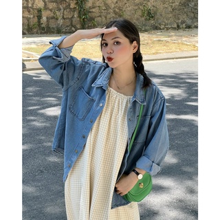 Áo sơmi nút bấm Denim shirt - Sibling House