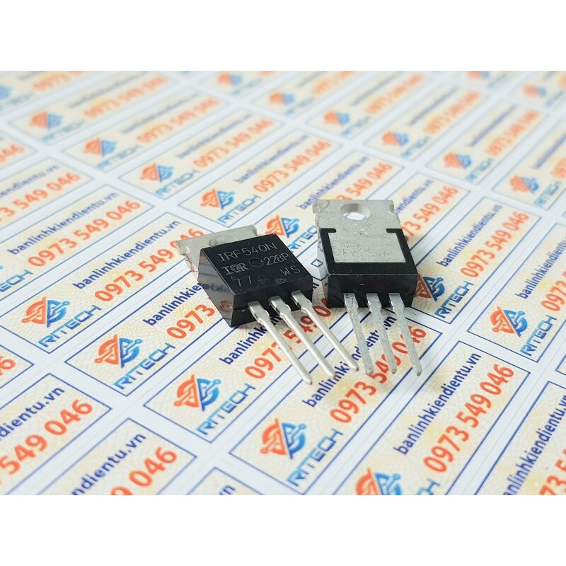 [Combo 5 chiếc] IRF540N IRF540 540 Mosfet Kênh N 33A/100V TO-220