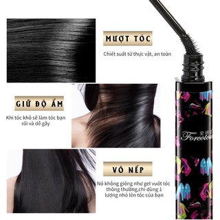 Lược chải tóc vào nếp tóc con