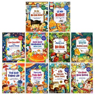 Sách: Phòng Nghiên Cứu Khoa Học Thú Vị ( trọn bộ)