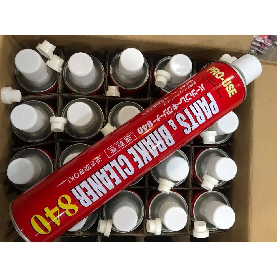 Chất vệ sinh tẩy dầu mỡ Part & Brake Cleaner 840 mã 00598