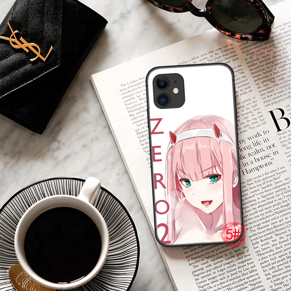 Ốp Điện Thoại Mềm In Hình Anime Franxx Wiki Zero Two Cho Iphone 5 5s Se 2020 6 6s 7 8 Plus X 20g