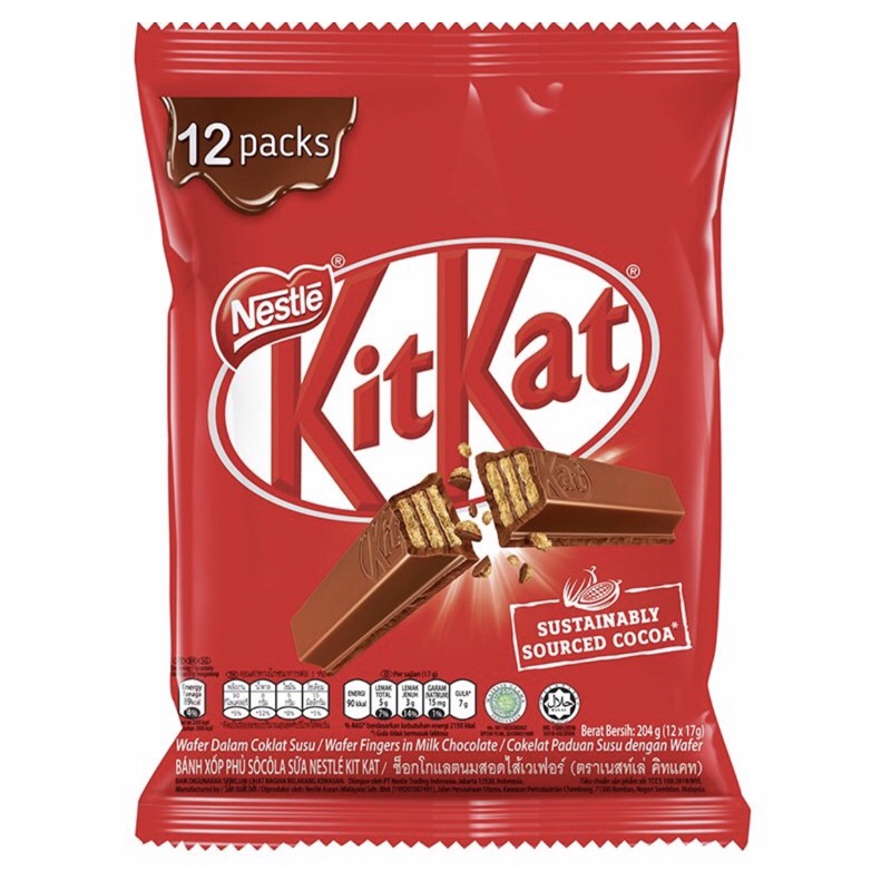 Socola Kit Kat 170G  (10 thanh x 17g)