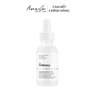 The Ordinary - Hyaluronic Acid 2% + B5 (30ml) Serum cấp nước dưỡng ẩm cho da - Amora Skinlab