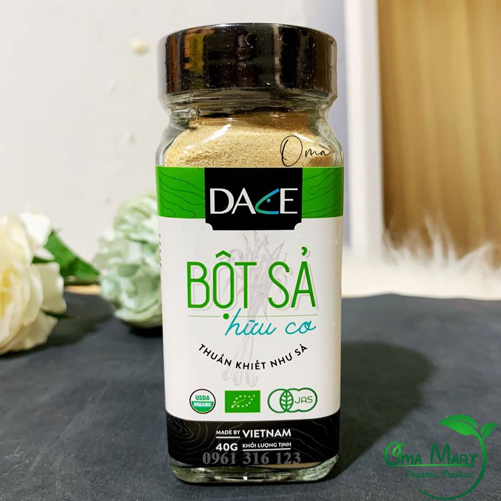 Bột sả hữu cơ Dace 40g