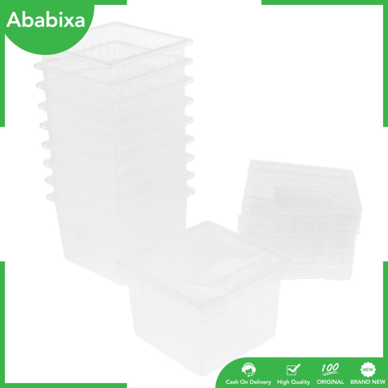 Set 10 Hộp Đựng Thức Ăn Cho Bò Sát