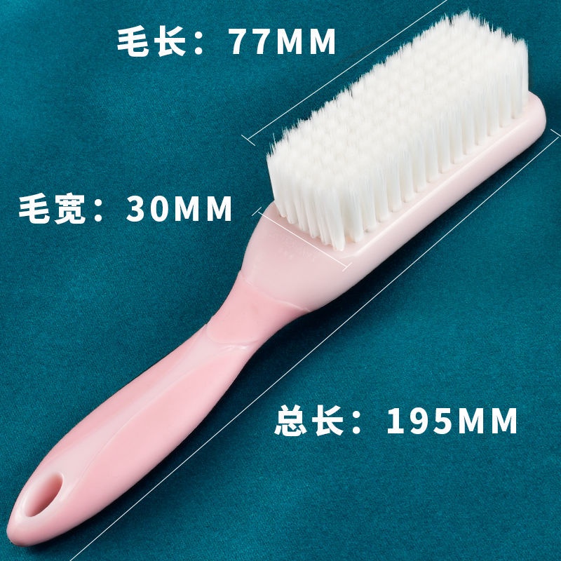 Bàn Chải Giặt Giày Lông Mềm Cán Dài Ba Màu Tùy Chọn