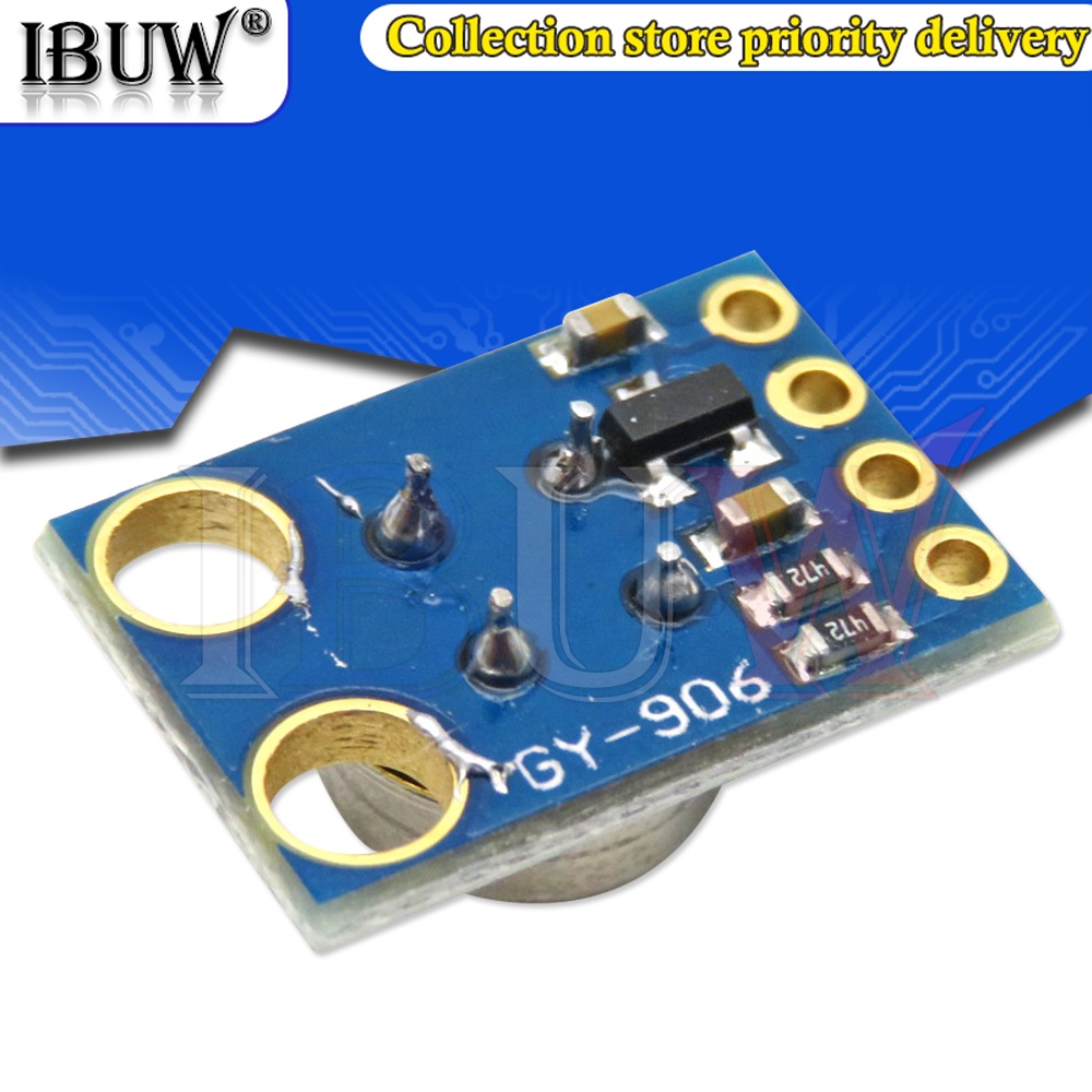 1 Mô Đun Cảm Biến Nhiệt Độ Hồng Ngoại GY-906 MLX90614 MLX90614ESF Chất Lượng Cao