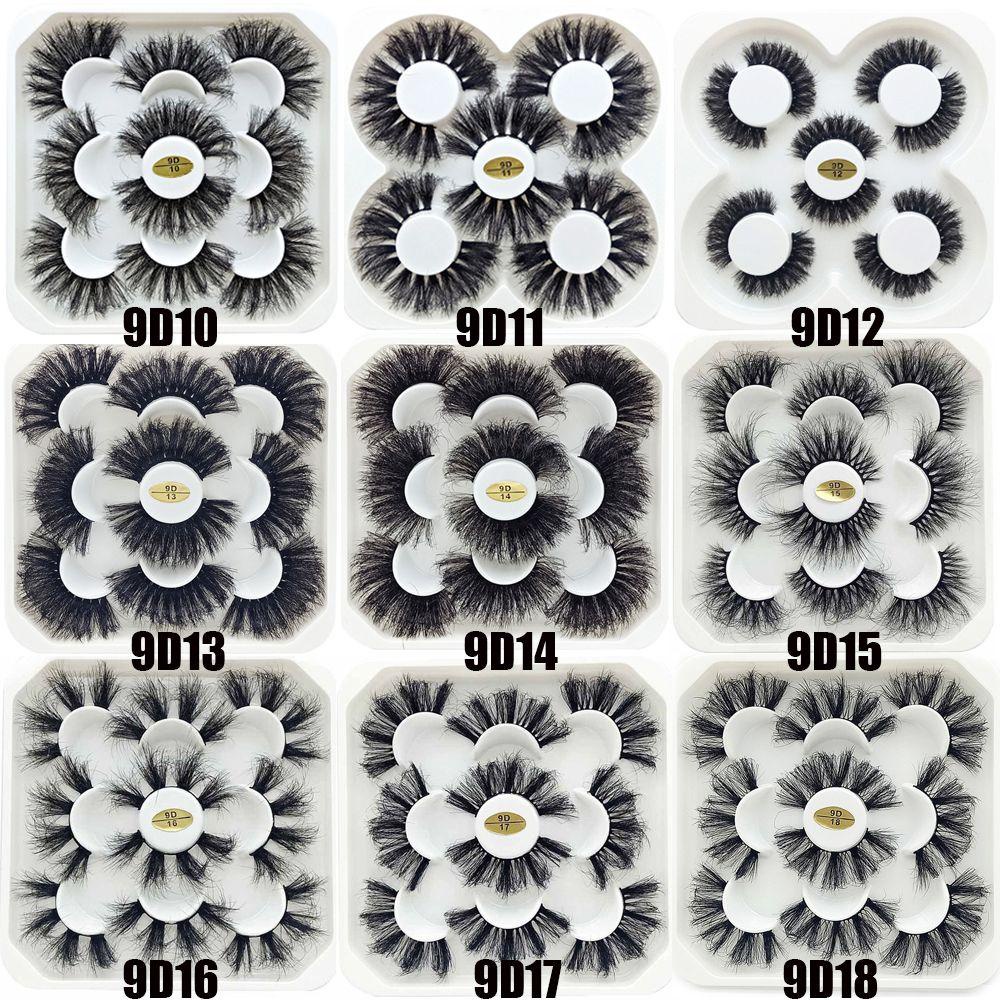 Set 5 Cặp Lông Mi Giả Nhiều Lớp Trang Điểm Tự Nhiên MIH SKONHED