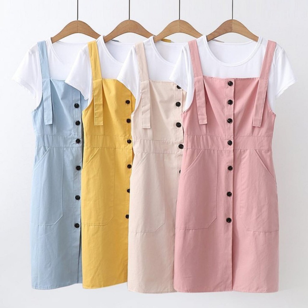 Áo Liền Quần Vallina - Jane Cho Các Cô Gái Tuổi Teen Phong Cách Hàn Quốc