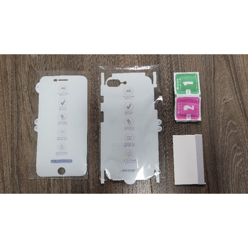 Dán dẻo PPF mặt trước và mặt lưng iPhone 7 Plus, iPhone 8 Plus
