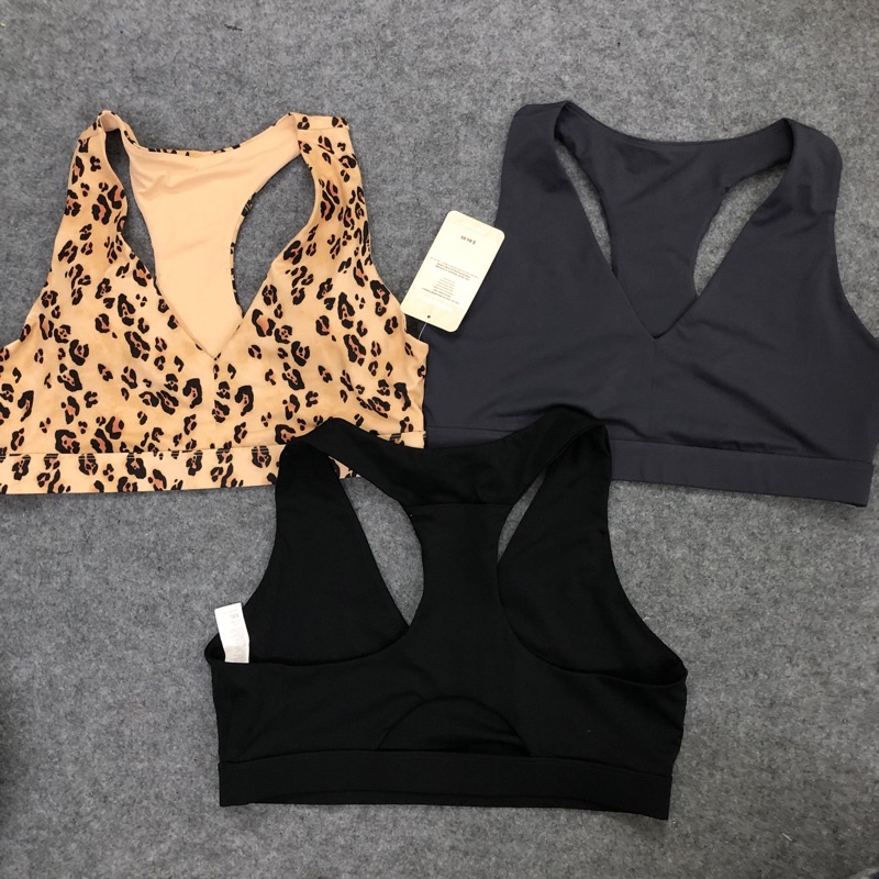 Áo Tập Thể Thao Sẵn Mút Nhiều Mầu Xuất Xịn