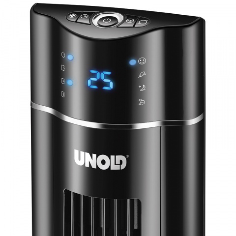 Quạt tháp UNOLD 86855, công suất 60W, có hộp chứa tinh dầu thơm