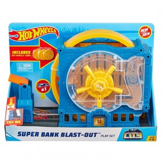 Bộ Trò chơi Công phá ngân hàng Hot Wheels City