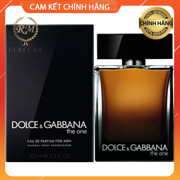Nước hoa nam cao cấp Dolce $ Gabbana The One edp chính hãng