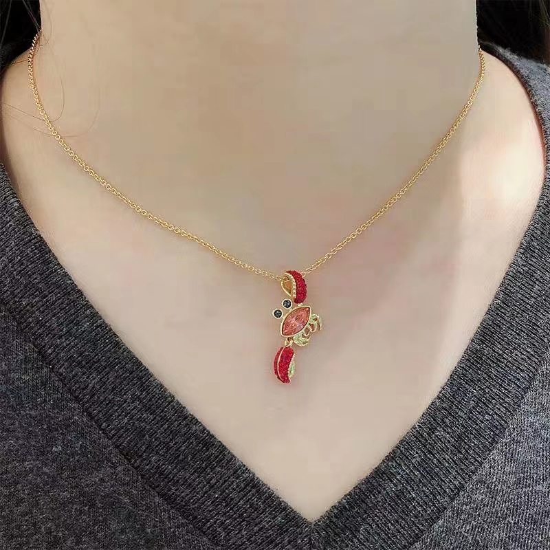 Dây Chuyền Mạ Bạc 925 Hình Con Thiên Nga Thời Trang