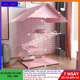 LƯỚI QUÂY CHUỒNG CÚN, MÈO, THỎ BẰNG SẮT THÉP ĐA NĂNG