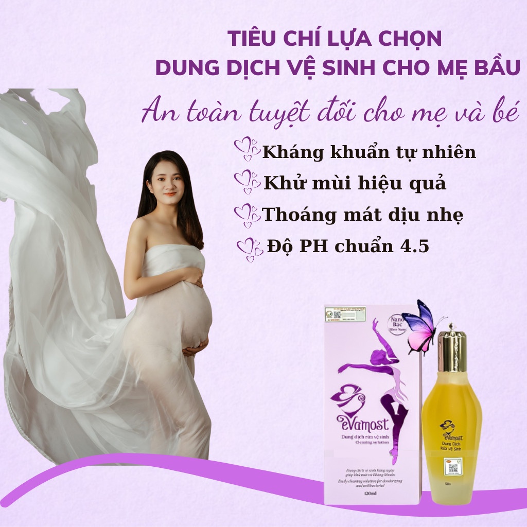 Nước Vệ Sinh Phụ Nữ EVAMOST, Dung Dịch Vệ Sinh Chính Hãng