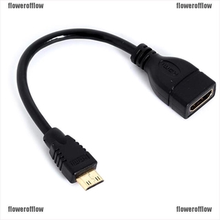Bộ chuyển đổi dây cáp nối đầu HDMI mini sang cổng HDMI 1080p dài 20CM
