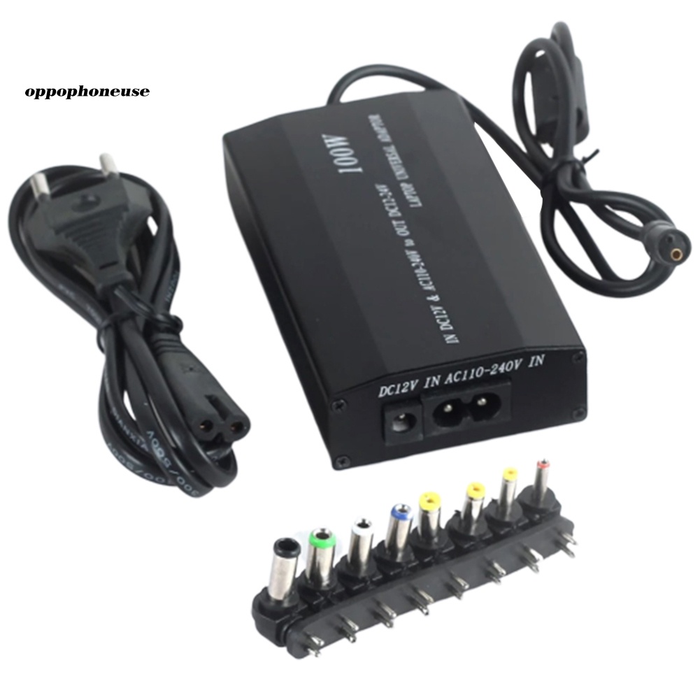*DNPJ* 100W 12-24V Universal Notebook Laptop Car DC Charger AC Power Supply Adapter